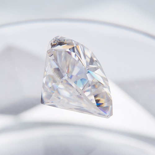White D Color Trillion Cut VVS1 Moissanite Stone Loose Diamond With Certificate - Picture 8 of 25