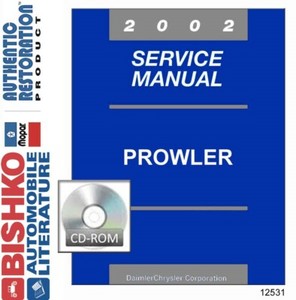 2002 Plymouth Prowler Shop Service Repair Manual CD Engine Wiring OEM