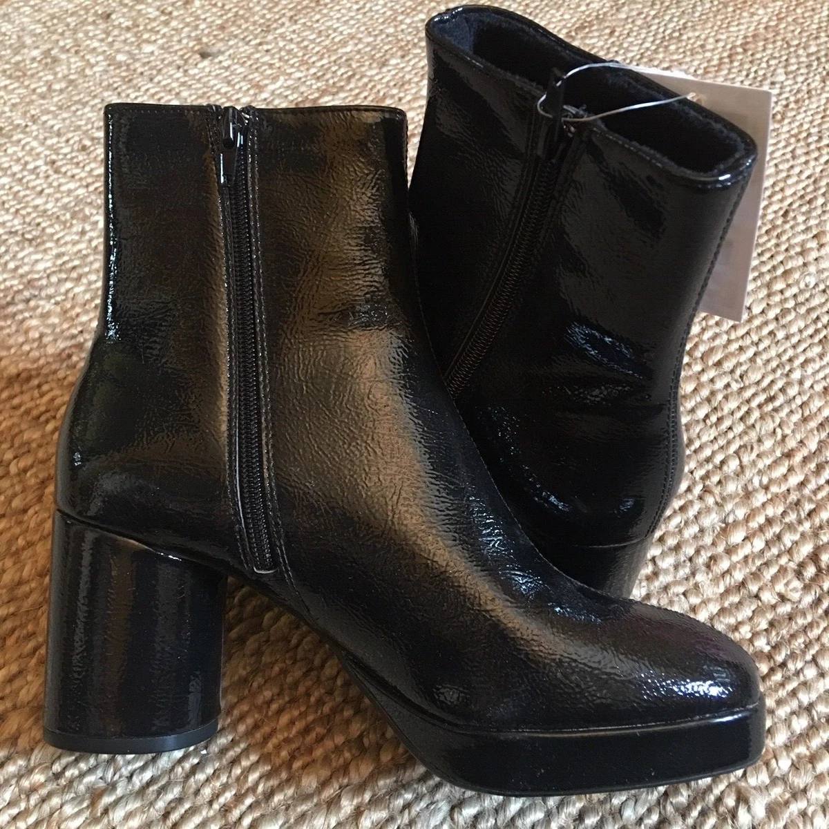 H&m hot sale platform booties