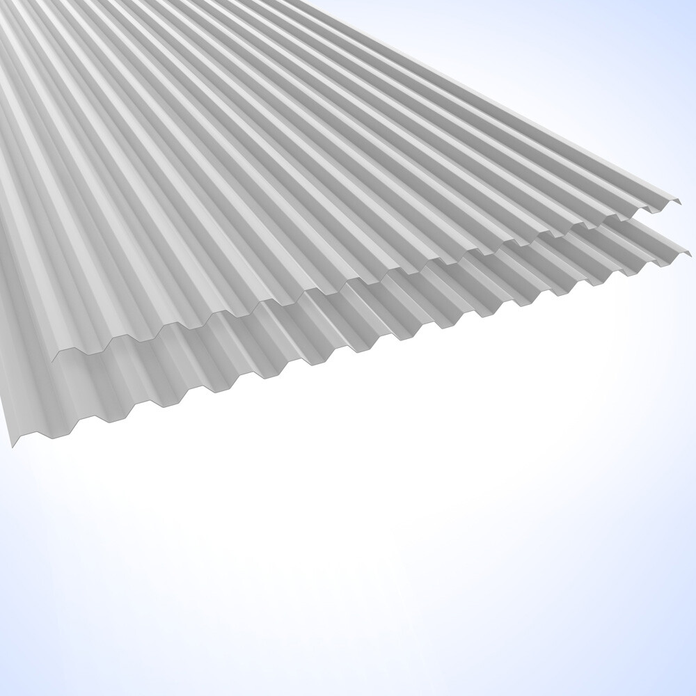 PVC Wellplatten 5x5 m, Lichtplatten Set hagelfest mit Befestigung, weiss + grau eBay