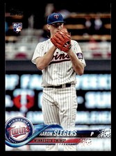 2018 Topps - #277 Aaron Slegers RC - Minnesota Twins