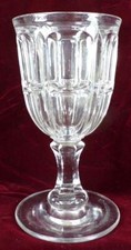 EAPG Bigler Goblet Flint Glass Various Makers 1840s-1870s Antique #72