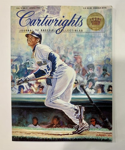 Cartwrights Magazine Vol 1 No. 2, Spring 1992 With Cards Silver And Gold🔥NICE🔥
