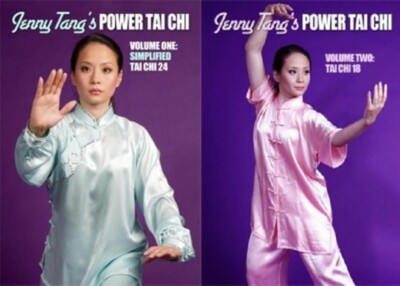 2 DVD Set Power Tai Chi Chen & Yang Jenny Tang qigong chuan kung fu wushu health