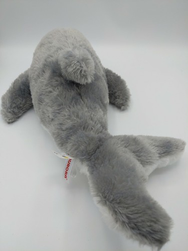 Peluche Aurora Agua de Mar Delfino Grigio 19" - Foto 4 di 5