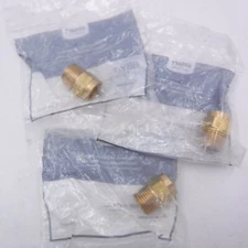 3 Pack Smart Choice 3/8" FF x 1/2" MIP Appliance Connection BBY-1
