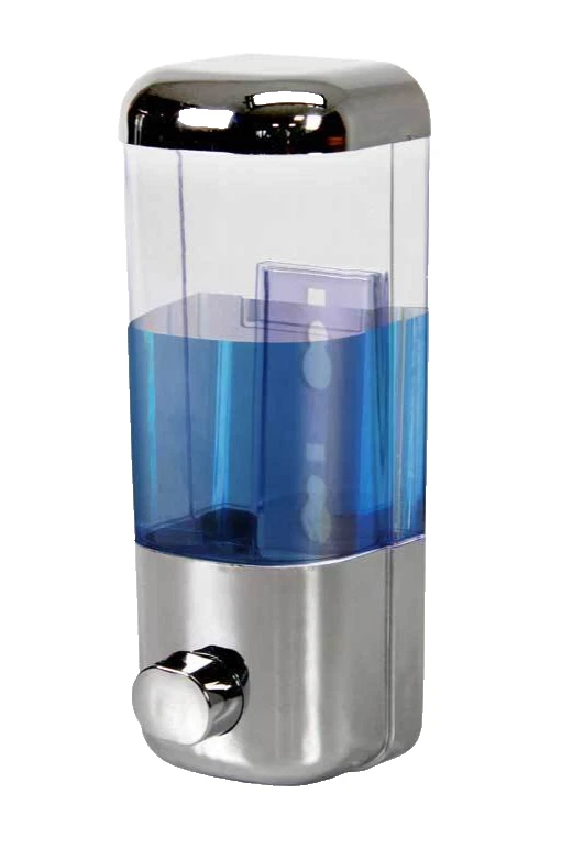 DISPENSER 500 ML PORTA SAPONE LIQUIDO DA PARETE MURO IGIENIZZANTE IGIENIZZA - Immagine 2 di 4