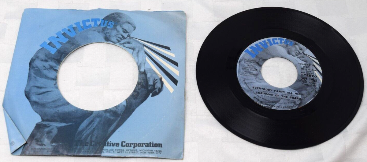 Promo Chairman Of The Board Everybody Party All Night Invictus