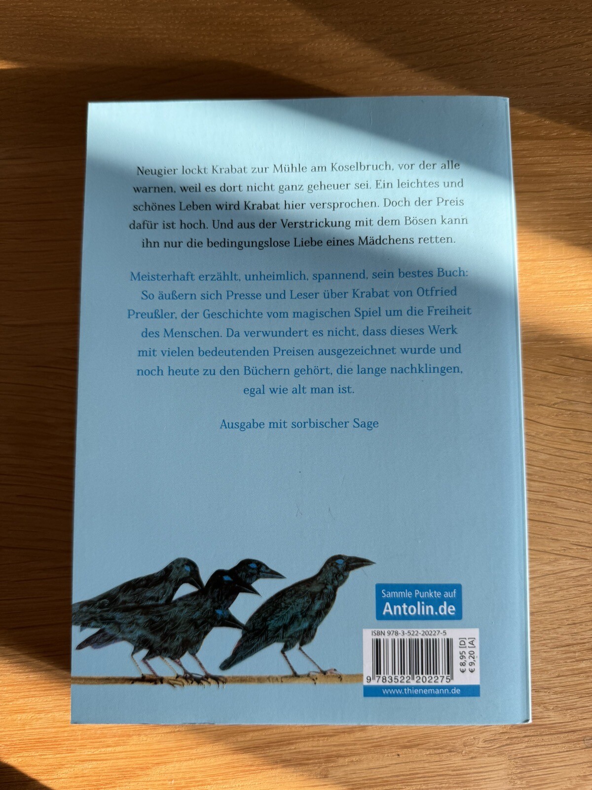 Thumbnail - Krabat - Roman Von Otfried Preußler (2016, Taschenbuch)