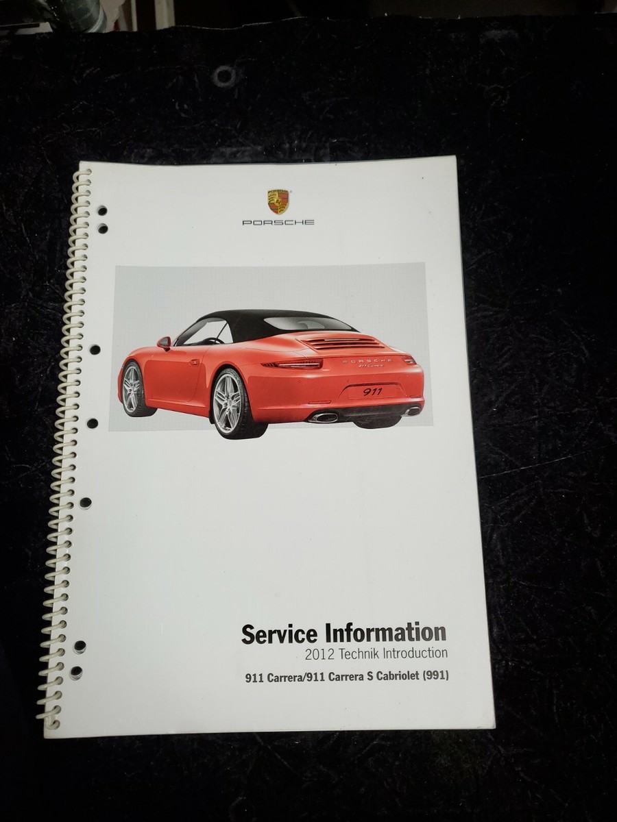 1996 Porsche 911⁄993 RS service information manual German language