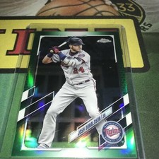 Topps Chrome Green Josh Donaldson Base SP /99 Twins All Star