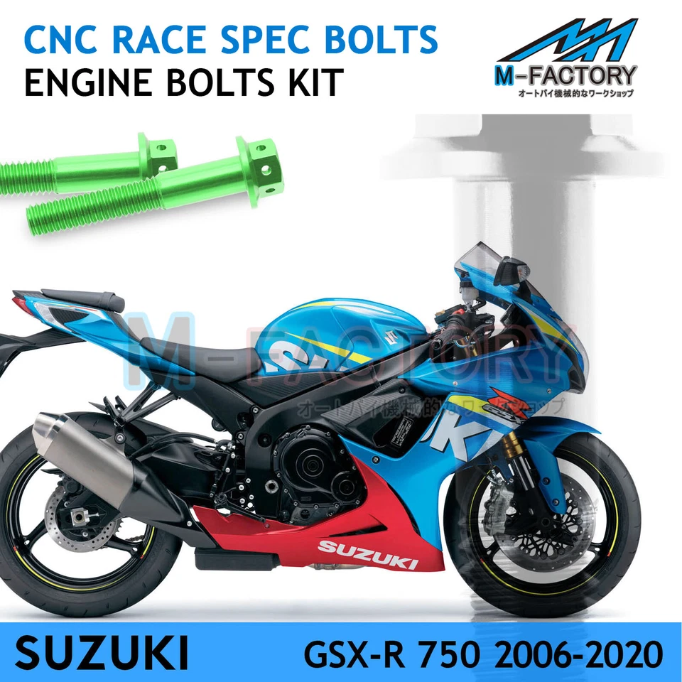 Alternator Crankcase Engine Cover Bolts For Suzuki GSXR750 2011-2014 2013 2012 - Изображение 2 из 4