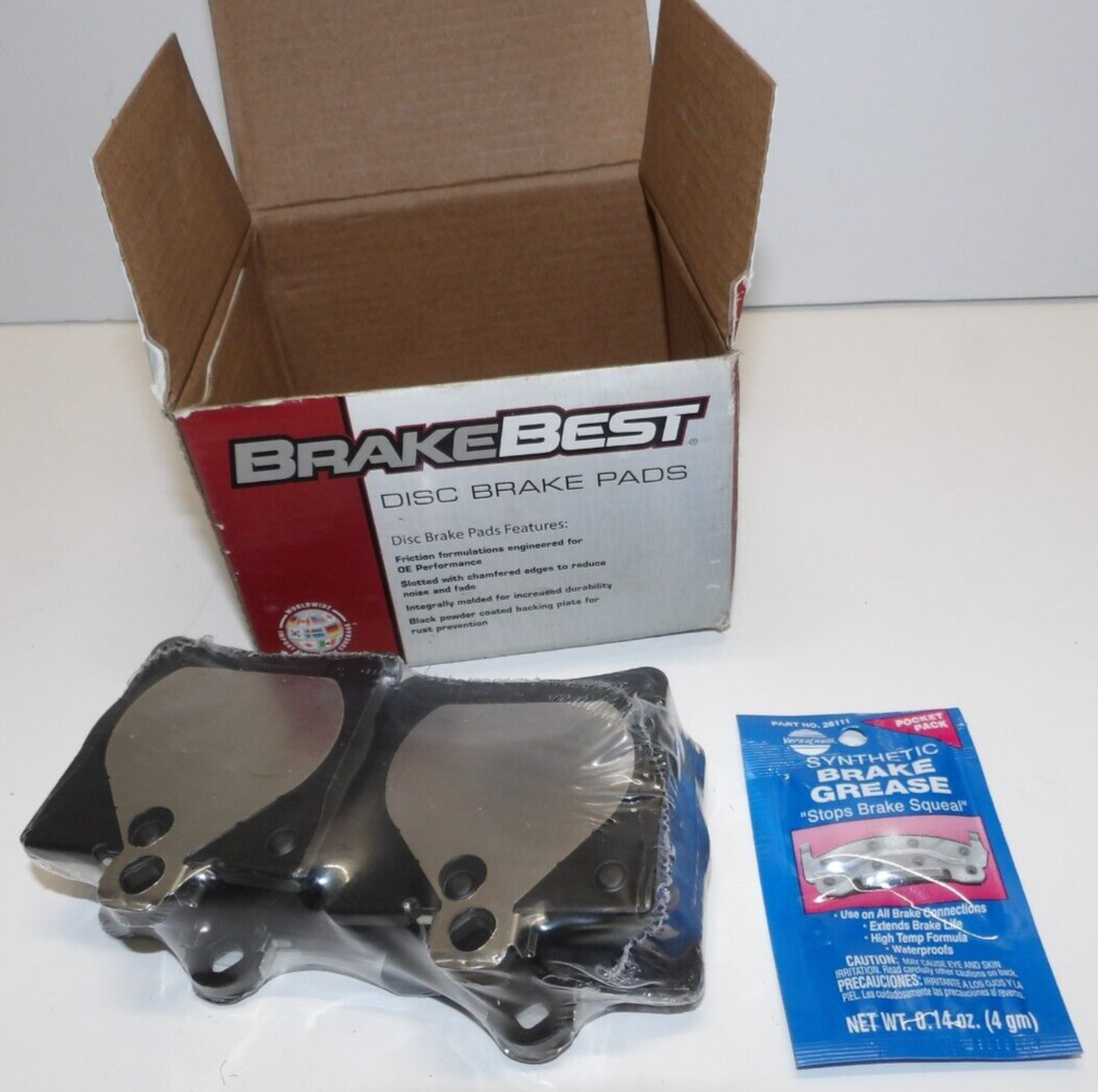 BrakeBest Slotted Rear Brake Pads MKD779 Fit Mercedes Benz SLK230