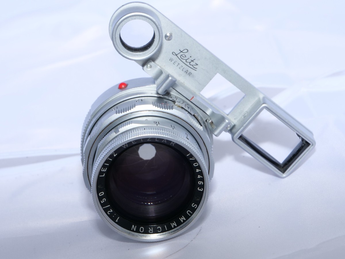 Leica M3 Summicron-DR 50mm f2 lens w/ Close Up Eyes. Leica