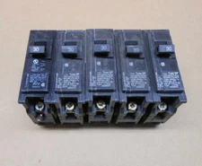 LOT OF 5 SIEMENS QP Q130 CIRCUIT BREAKER 30 AMP 30A 1P 240V 240 VAC (2 AVAIL)