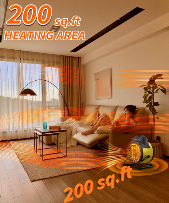 International Portable Patio Heater Outdoor Electric Garage Heaters