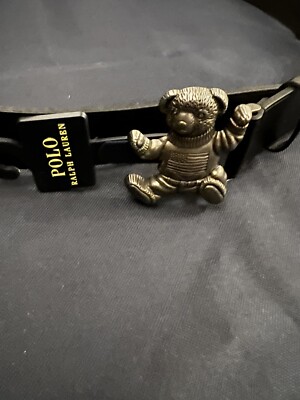 ralph lauren teddy bear belt