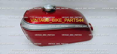 Honda CB750 CB750K K0 K1 K2 K3 K4 Steel Cherry Paint Fuel Petrol Tank 1969-1974