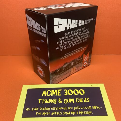 Unstoppable Space 1999 Series 4 - UNOPENED BOX Base Set 54 Cards & Premium Pack - Picture 3 of 5