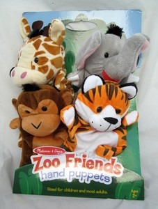 melissa and doug zoo puppets
