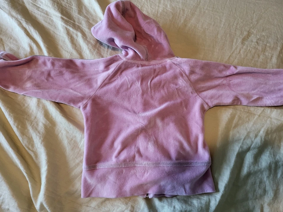 Sudadera con Capucha Nike Cremallera Juvenil Rosa 4T Atlética  Foto 3 de 3