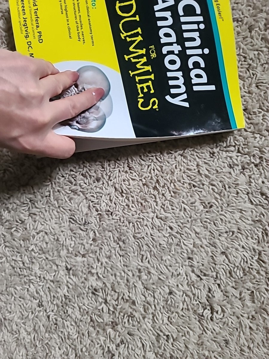 Clinical Anatomy For Dummies, Terfera, David 9781118116432| eBay