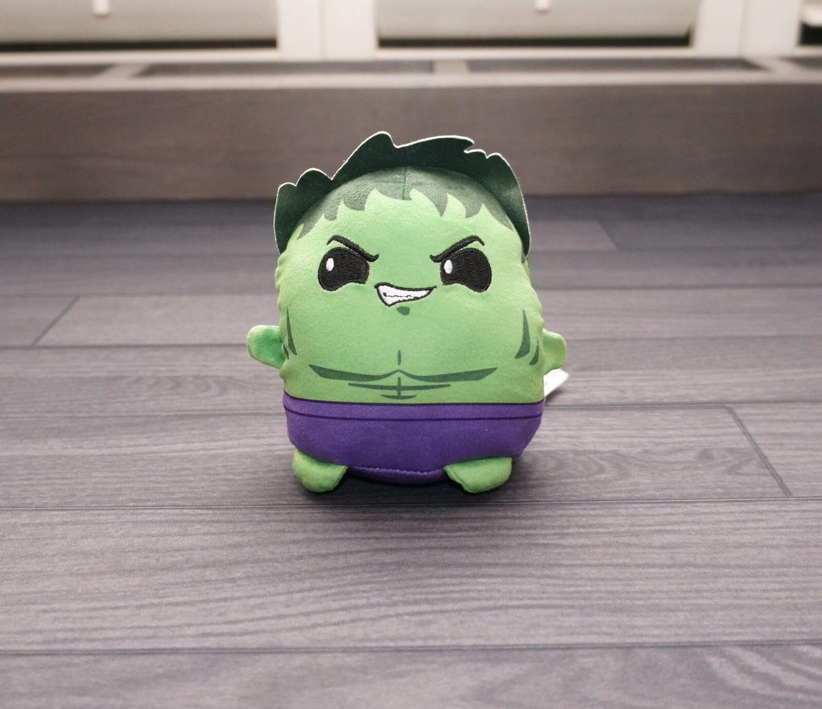 Mattel Marvel Cuutopia Squishy Stuffed Plush HULK Bruce Banner