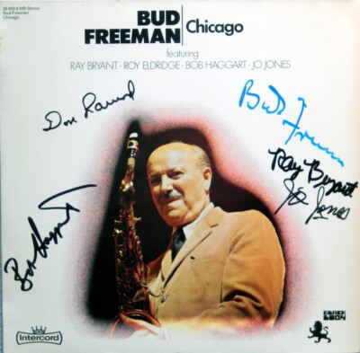 Bud Freeman    Chicago - Intercord Black Lion 28 402-6 MB (Sammlerexemplar)