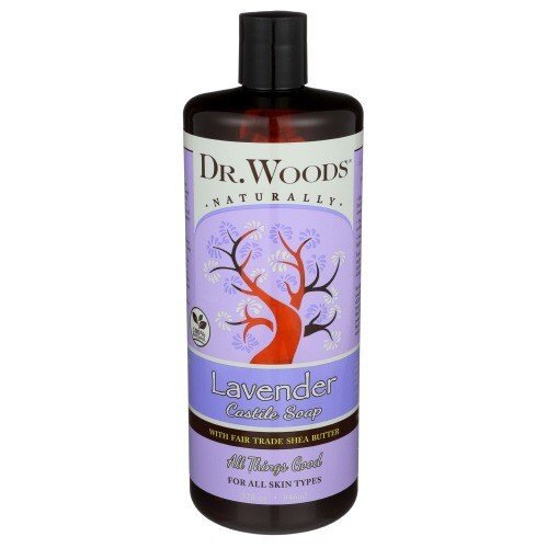Dr. Woods Органическое кастильское мыло с маслом ши и лавандой, 32 унции жидкости