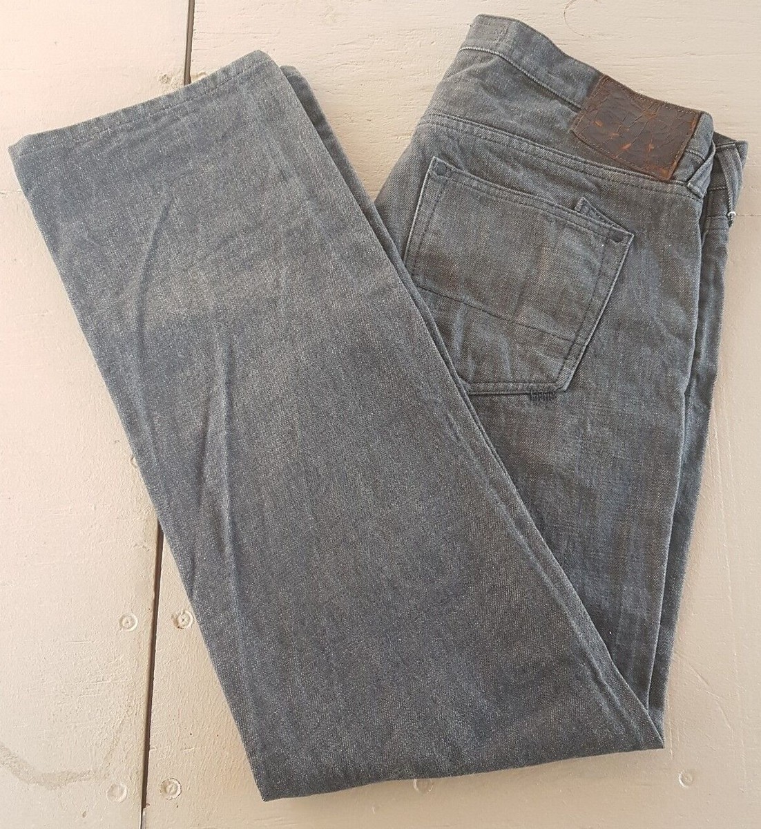 Vintage PRPS NOIR Made In Japan ROW Selvedge Jeans size 38 X Vintage PRPS NOIR Made In Japan ROW Selvedge Jeans size 38 X