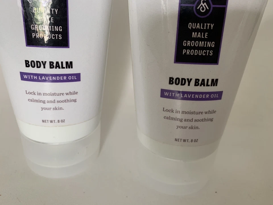 Bálsamo corporal Simple Man com óleo de lavanda 8 oz lote de 2 - Imagem 2 de 4