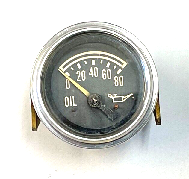 Jeep CJ oil pressure gauge factory Stewart Warner 76 77 CJ5 CJ7 AMC