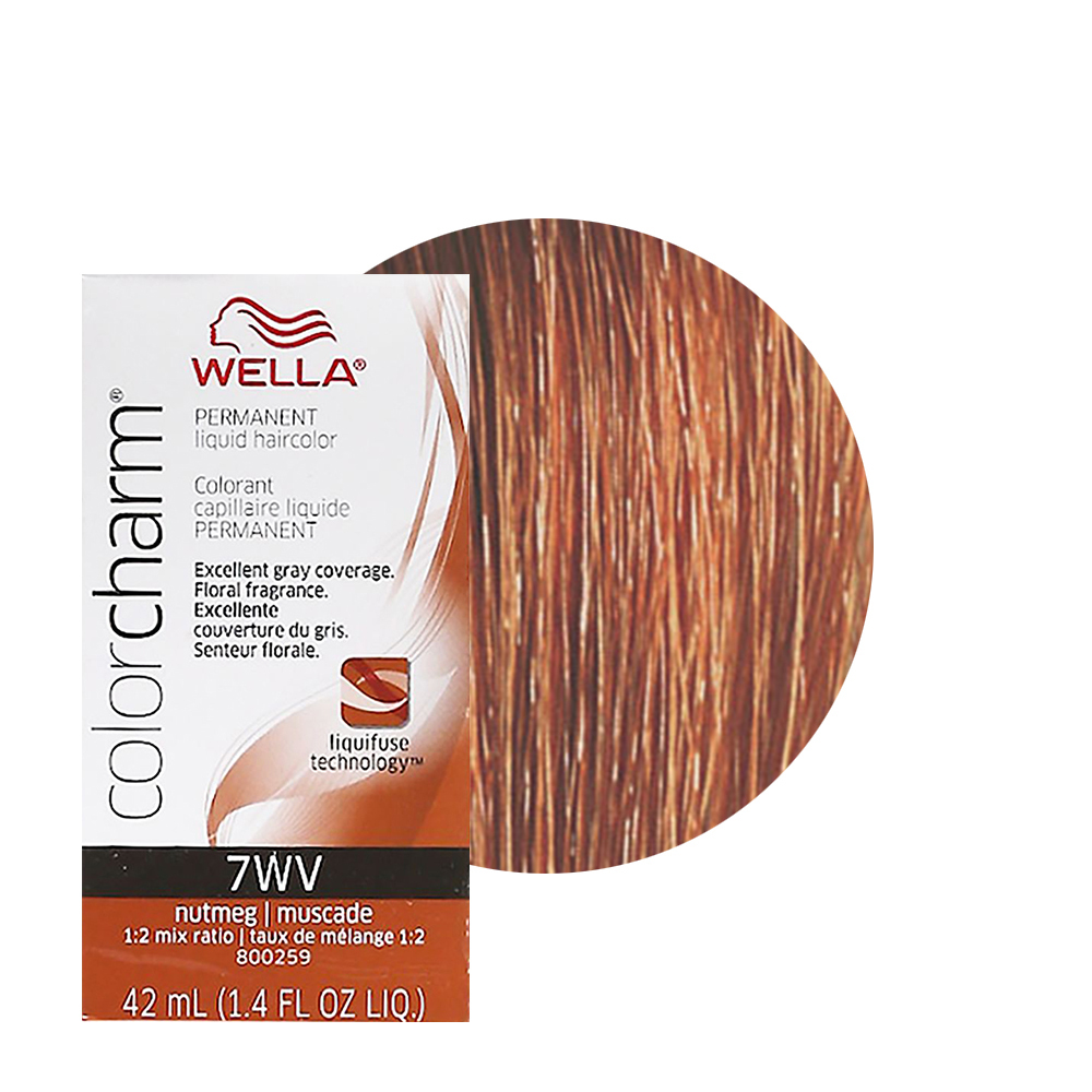 wella Wella Color Charm Permament Liquid Hair Color 42mL Nutmeg 7WV
