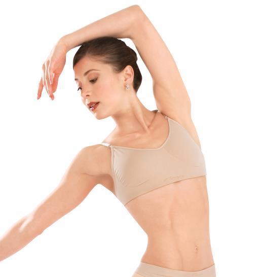 All Sizes Capezio Women/'s Seamlss Bra Clr Strp 3683