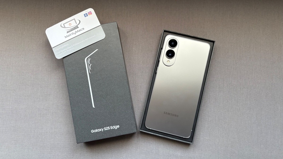 Samsung Galaxy S25 Edge 5G 512GB 12GB Titanium Silver SM