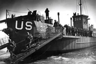 LCI-326 LANDING INFANTRY CRAFT SHIP TRAINING FOR D-DAY WW2 WWII 4X6 PHOTO