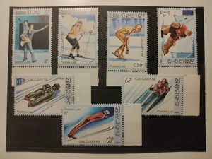1987 Laos Stamps(Olympics-Calgary'88),MNH,OG