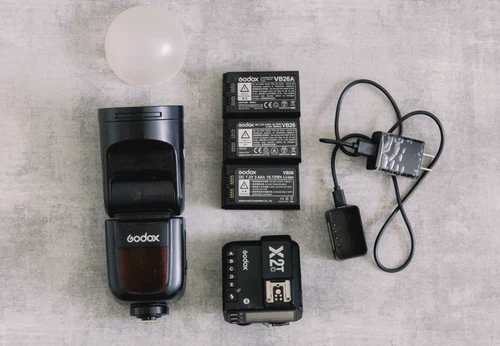 Godox V1 Flash for Canon E-TTL / E-TTL II - Black, US Godox X2T-C 2.4G Wireless 