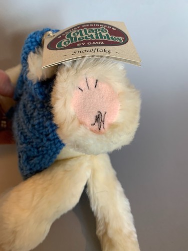Small Stuffed Cat, white plush cat, vintage cat, Cottage Collectibles, NWT gift - Picture 8 of 9