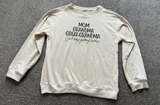 Women Long Sleeve Sweatshirt Size Large