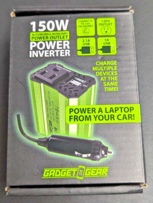 Gadget Gear 150 Watt Digital Power Inverter