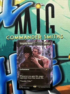 Sanguine Bond   Borderless NonFOIL   MTG Secret Lair D&D 50th NM Near Mint