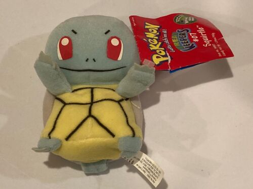 Vintage Squirtle Plush Treat Keepers #07 Pokemon Nintendo 1999 New 4" Mint Candy - Picture 1 of 4