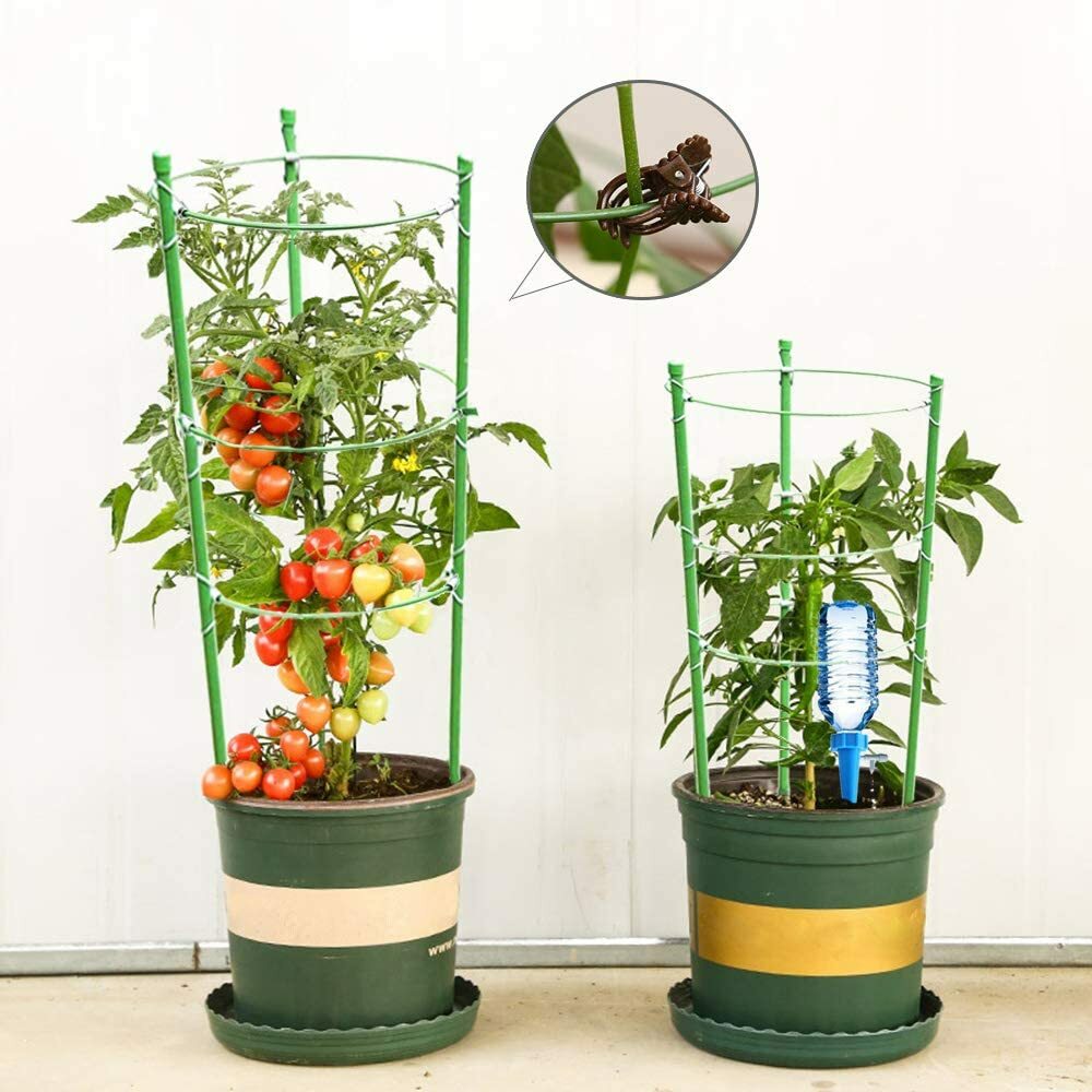 pedestal planter indoor Vika Indoor Stainless Steel & Ash Wood Planter main image 1