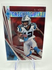 2019 Panini Phoenix Catching Fire Red /299 DJ Moore #26
