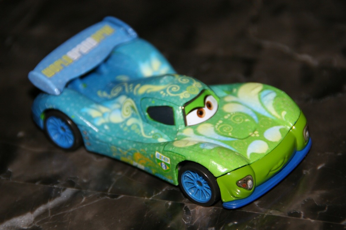 Disney - cottoli　② Disney Pixar Cars 2 Diecast Carla Veloso #8 2010 for sale