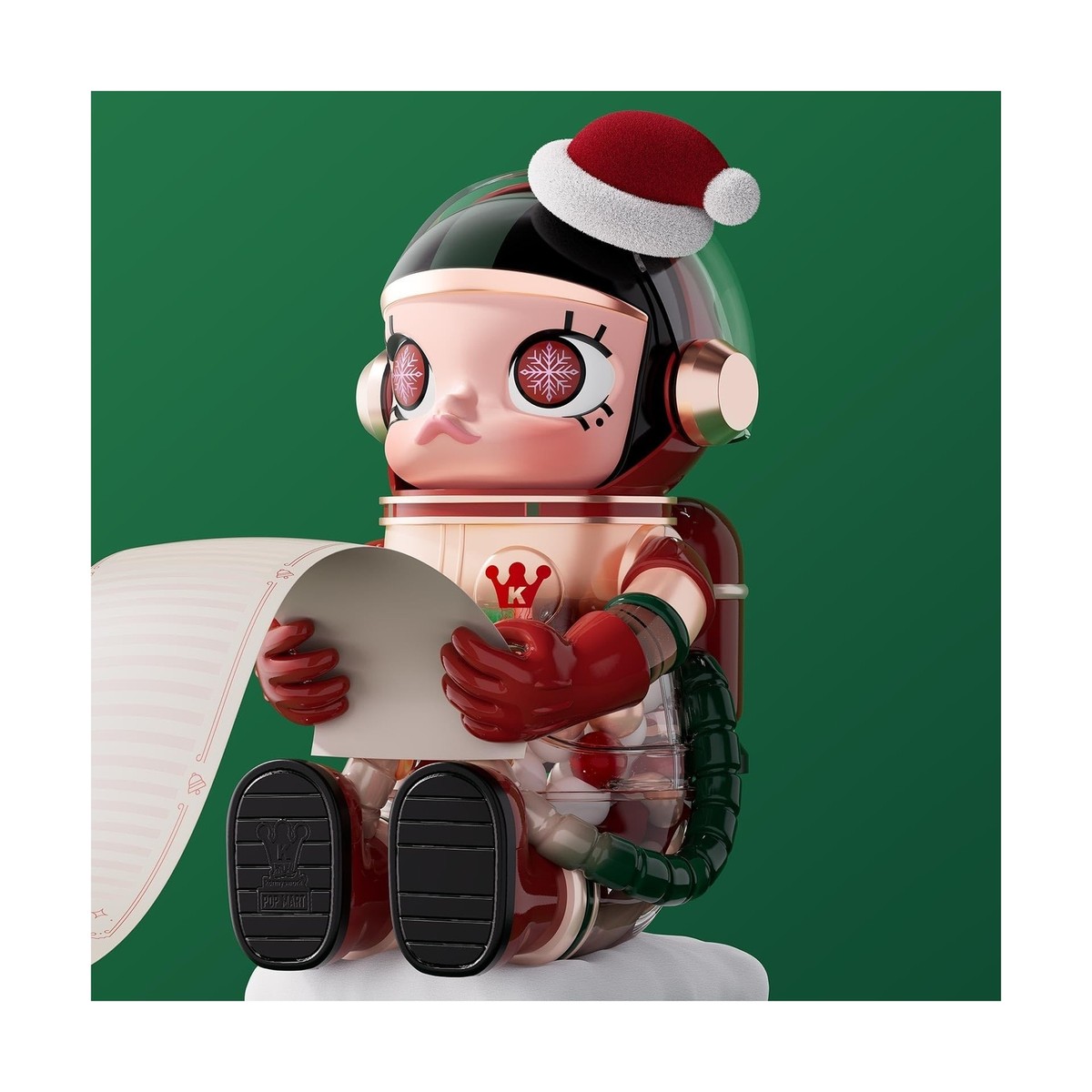 POP MART MEGA Space Molly 400% Christmas 2024, 11.61 Inch