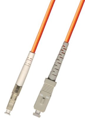 7M Multimode Simplex Fiber Optic Cable (62.5/125) LC-SC