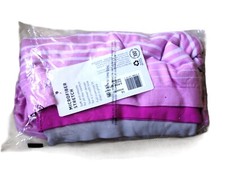 Jockey Comfies 3 Pack Microfiber Brief - Size 10 Rose / Grey / Pink Stripe