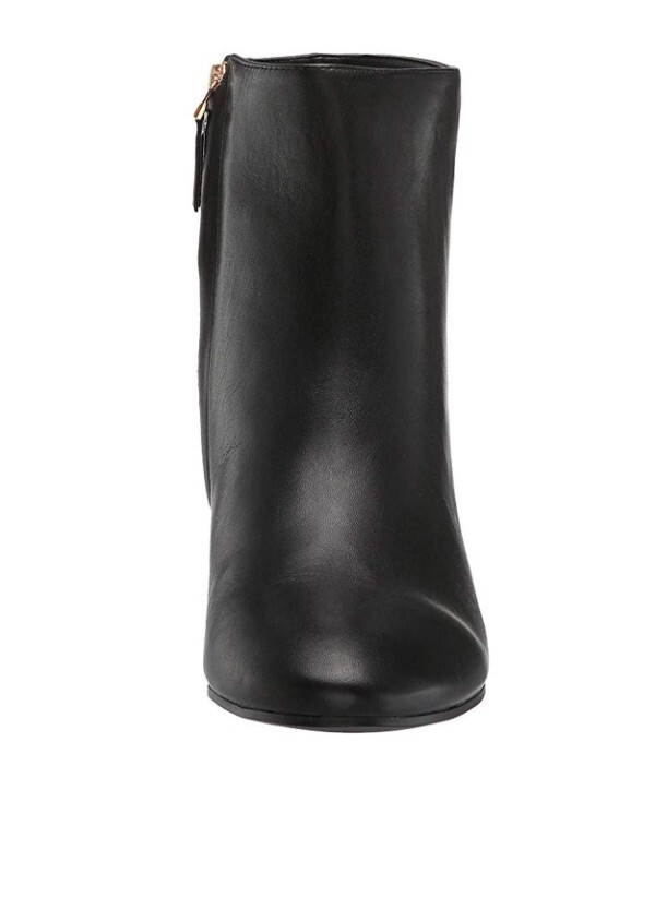 New women Lauren by Ralph Lauren Welford Black Leather Ankle